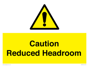 WV10042: Caution Reduced Headroom