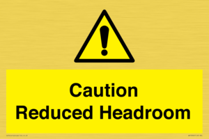 WV10042: Caution Reduced Headroom