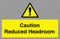 WV10042: Caution Reduced Headroom