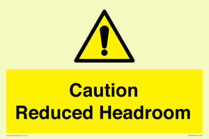 WV10042: Caution Reduced Headroom