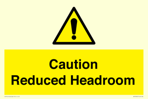 WV10042: Caution Reduced Headroom