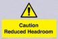 WV10042: Caution Reduced Headroom