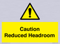 WV10042: Caution Reduced Headroom