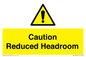 WV10042: Caution Reduced Headroom