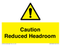 WV10042: Caution Reduced Headroom