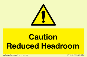 WV10042: Caution Reduced Headroom