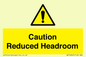 WV10042: Caution Reduced Headroom