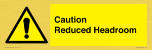 WV10042: Caution Reduced Headroom