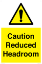 WV10042: Caution Reduced Headroom