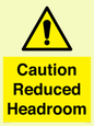 WV10042: Caution Reduced Headroom
