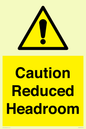WV10042: Caution Reduced Headroom