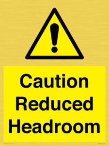 WV10042: Caution Reduced Headroom