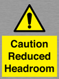 WV10042: Caution Reduced Headroom