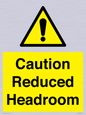 WV10042: Caution Reduced Headroom