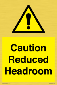 WV10042: Caution Reduced Headroom