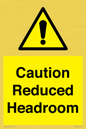 WV10042: Caution Reduced Headroom