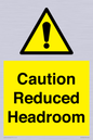 WV10042: Caution Reduced Headroom