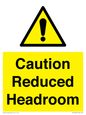 WV10042: Caution Reduced Headroom