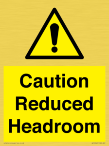 WV10042: Caution Reduced Headroom