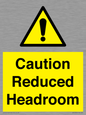 WV10042: Caution Reduced Headroom