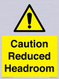 WV10042: Caution Reduced Headroom
