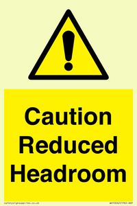 WV10042: Caution Reduced Headroom