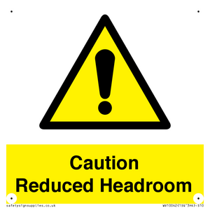 WV10042: Caution Reduced Headroom
