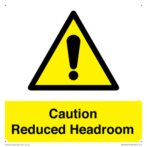 WV10042: Caution Reduced Headroom