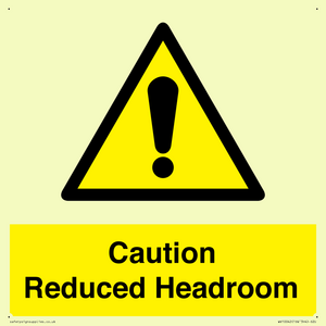 WV10042: Caution Reduced Headroom