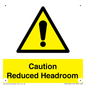 WV10042: Caution Reduced Headroom