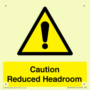 WV10042: Caution Reduced Headroom