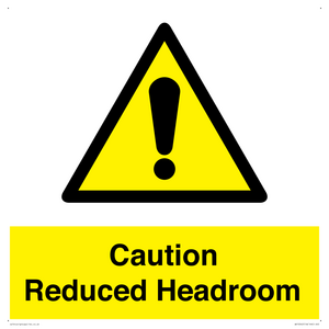 WV10042: Caution Reduced Headroom