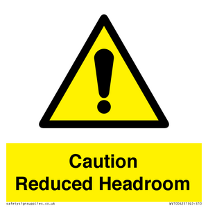 WV10042: Caution Reduced Headroom