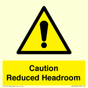 WV10042: Caution Reduced Headroom