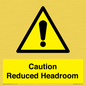 WV10042: Caution Reduced Headroom