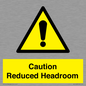 WV10042: Caution Reduced Headroom