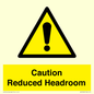 WV10042: Caution Reduced Headroom