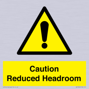 WV10042: Caution Reduced Headroom