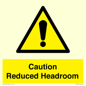 WV10042: Caution Reduced Headroom