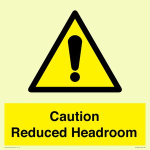 WV10042: Caution Reduced Headroom
