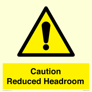 WV10042: Caution Reduced Headroom