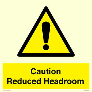 WV10042: Caution Reduced Headroom