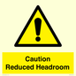 WV10042: Caution Reduced Headroom