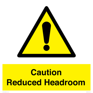 WV10042: Caution Reduced Headroom