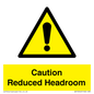 WV10042: Caution Reduced Headroom