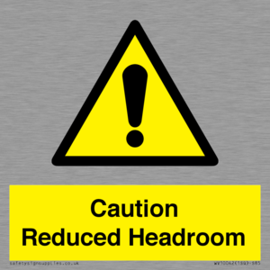 WV10042: Caution Reduced Headroom