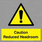 WV10042: Caution Reduced Headroom