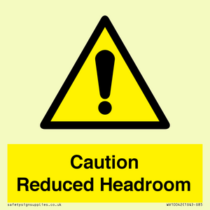 WV10042: Caution Reduced Headroom