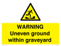 WV10256: WARNING Uneven ground within graveyard