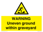 WV10256: WARNING Uneven ground within graveyard